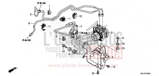 MODULATORE ABS NC750SAK di 2019